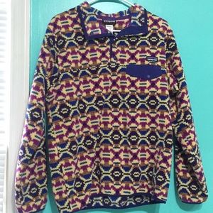 Patagonia synchilla snap T butterfly jacket